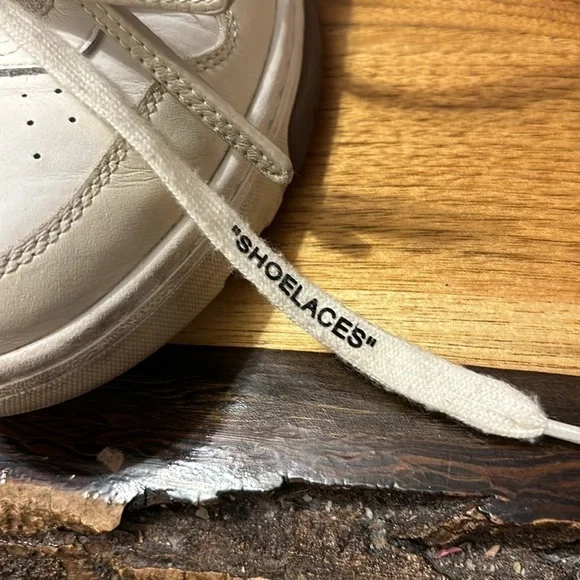 Off-white womens out of office, low trainers, in white/beige size 39 (8.5) - Picture 9 of 9